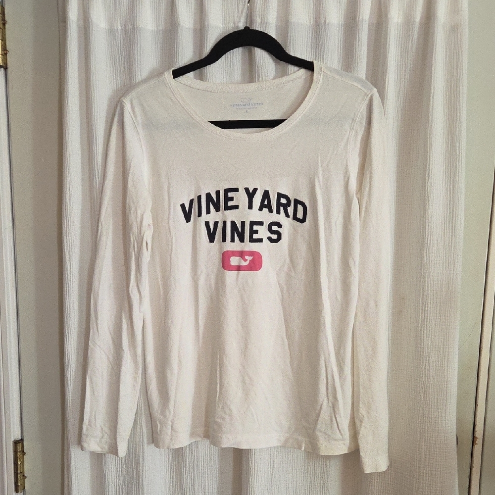 Vineyard Vines White Long Sleeve Shirt